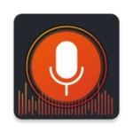 voice recorder android application logo